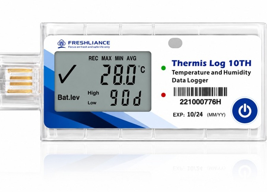 Thermis Log 10TH Single-use Temperature and Humidity Logger product view 4